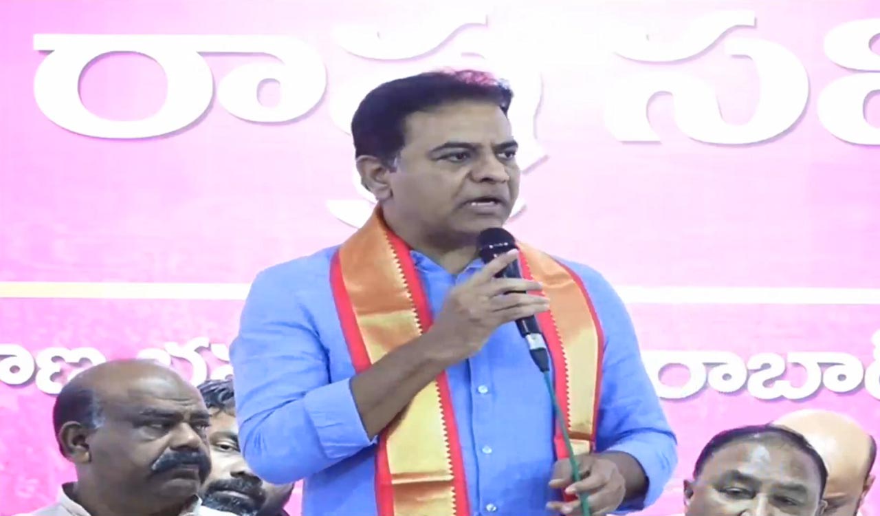 KCR’s return as CM in 2028 is BRS aim, says KTR