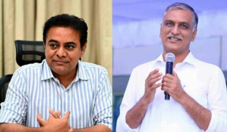 KTR, Harish Rao condemn SIT notice to Santosh Kumar, call it political drama