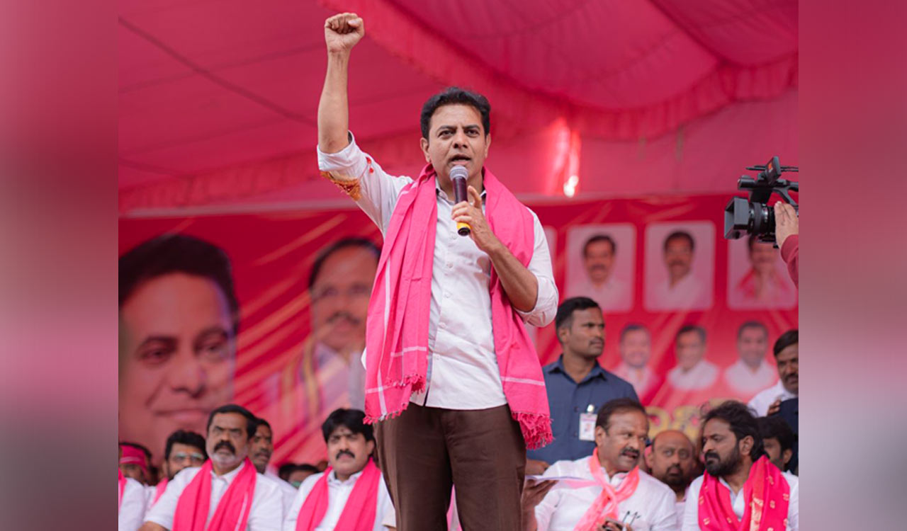 KTR to participate in “Bachao Secunderabad” rally on Saturday