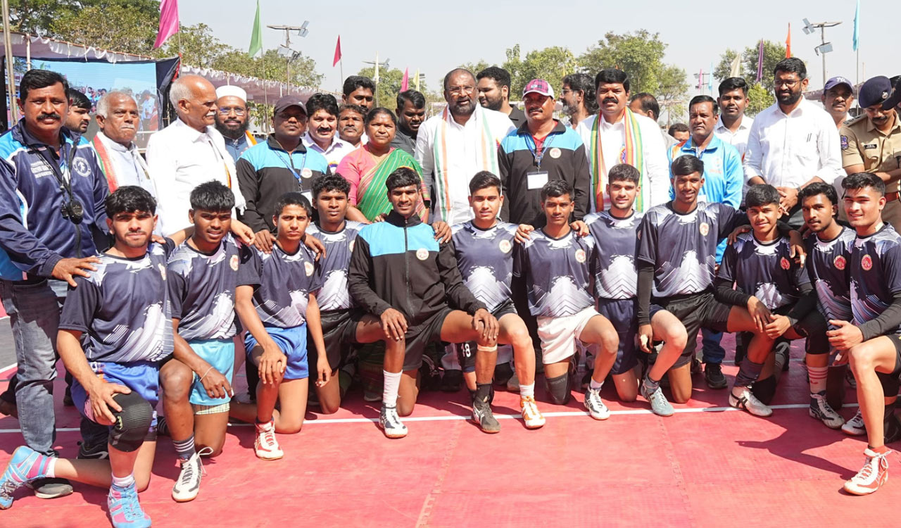 National Under-17 Kabaddi championship kicks off in Kothagudem