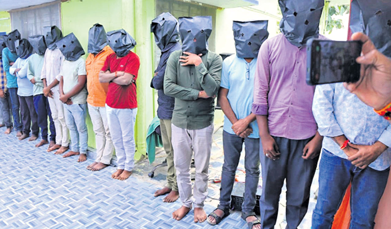 Khammam police bust Rs 547 crore cyber fraud, arrest 18 persons