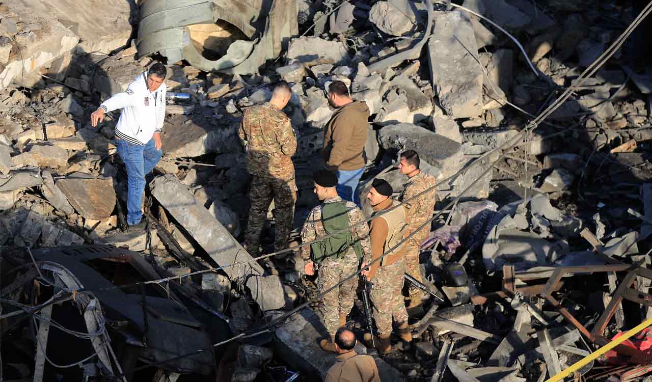 Israel strikes multiple sites in Lebanon ahead of key disarmament meeting