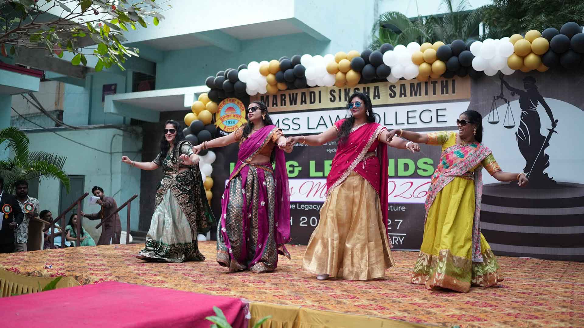 Freshers’ Party organised at Marwadi Siksha Samithi Law College in Chadarghat