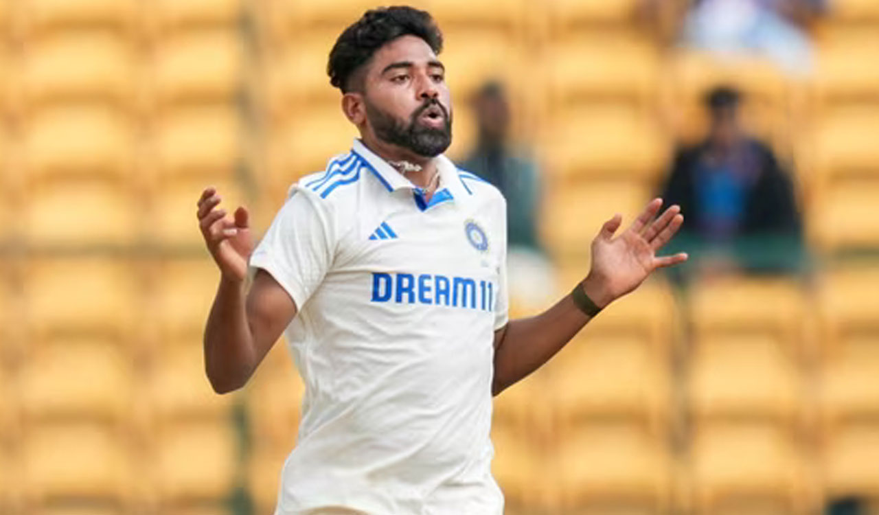 Rohit Sharma guides Mohammed Siraj during India’s ODI prep vs New Zealand