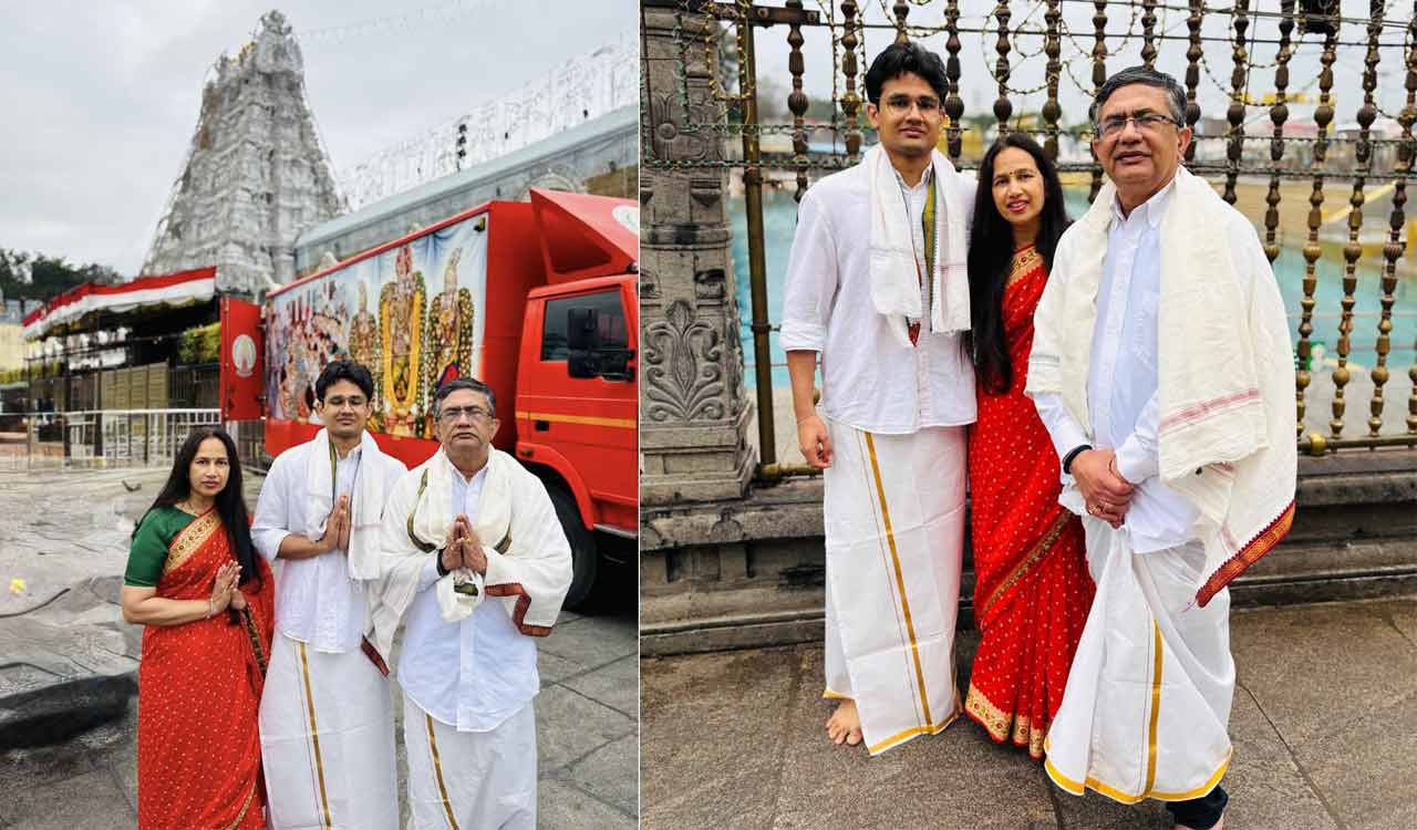 NSE chief Ashishkumar Chauhan offers prayers at Tirupati amid IPO optimism