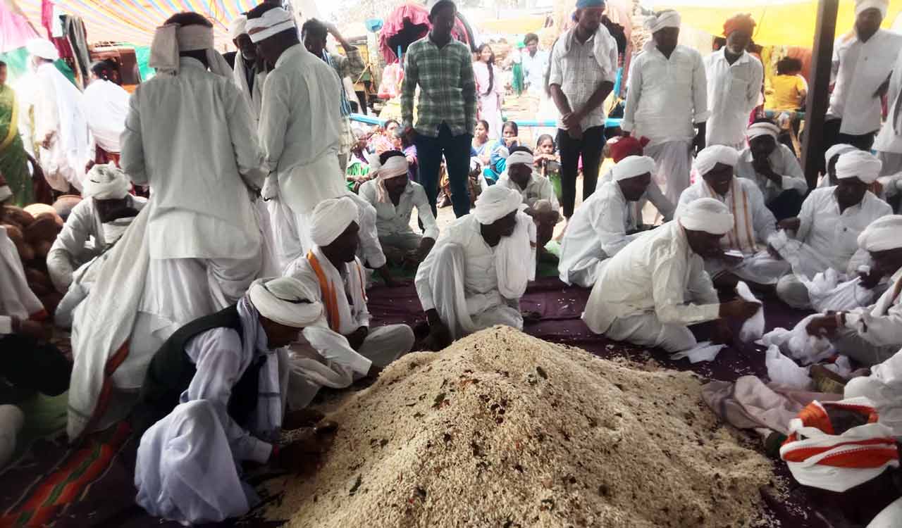 Nagoba Jatara concludes with rituals in Adilabad’s Keslapur