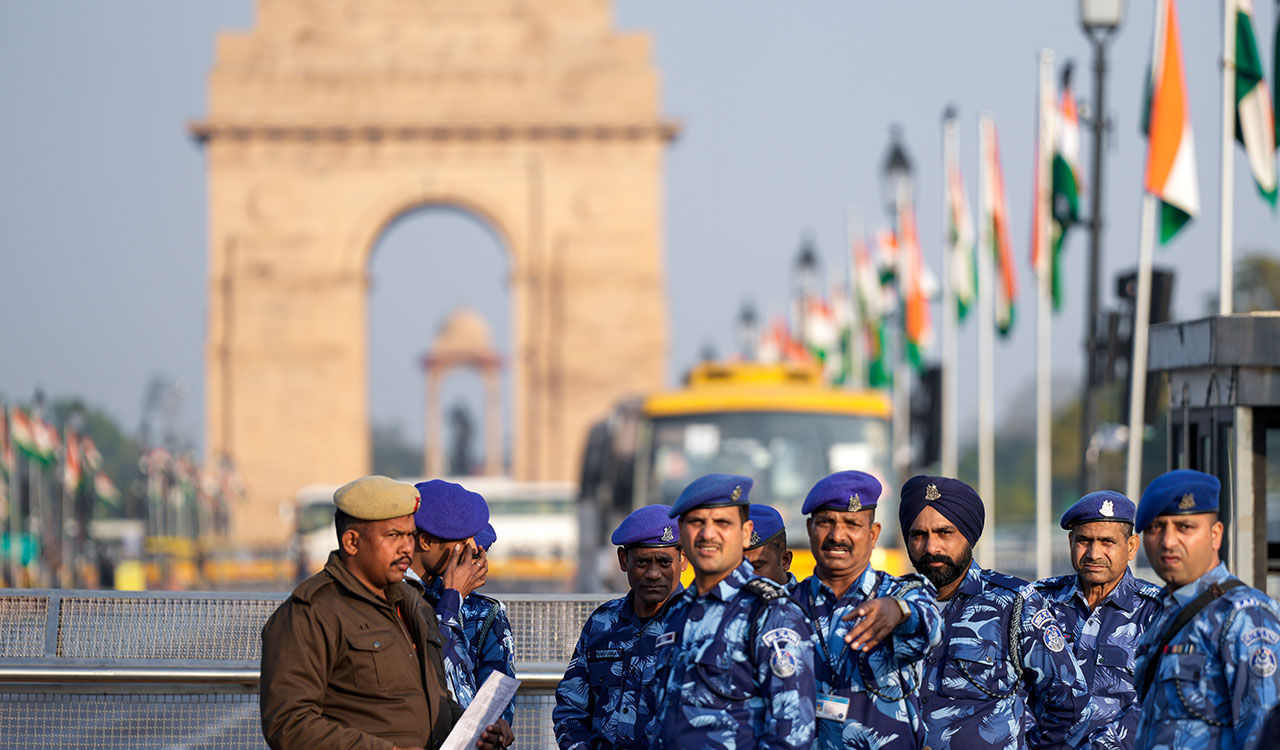 Enclosures along Kartavya Path for R-day parade named after rivers of India