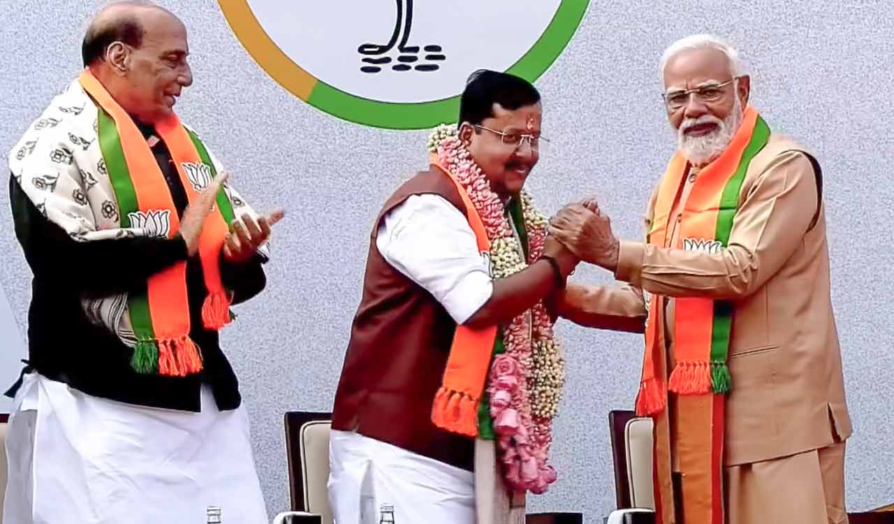 Nitin Nabin takes over as BJP president