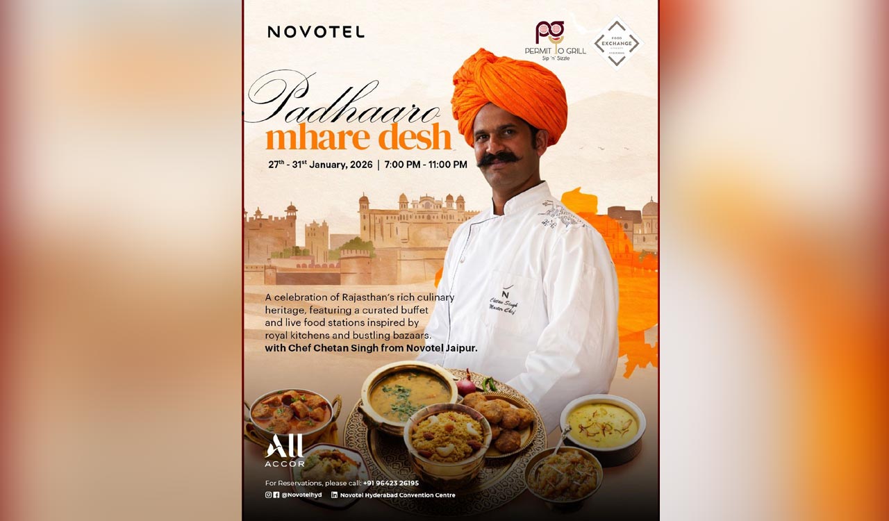 Rajasthani food festival begins at Novotel Hyderabad