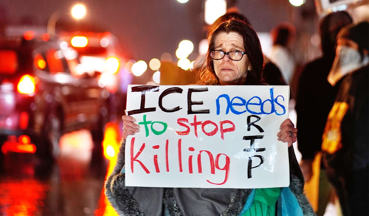 ‘ICE out now’: Fatal shootings trigger protests at Minneapolis