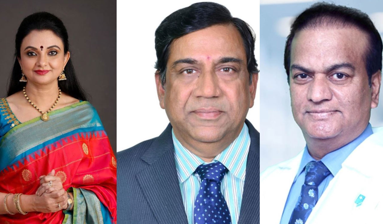 Seven from Telangana conferred with Padma Shri awards