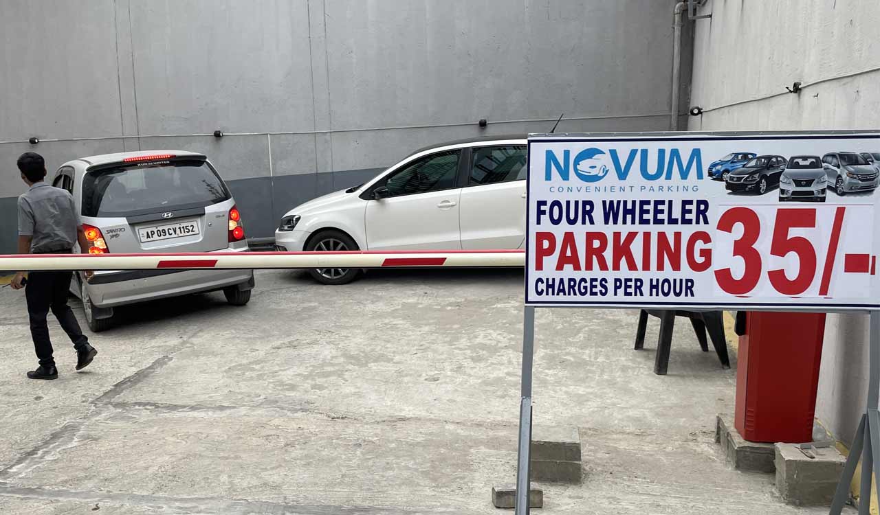 Numaish visitors experience Hyderabad’s first fully automated multi-level parking