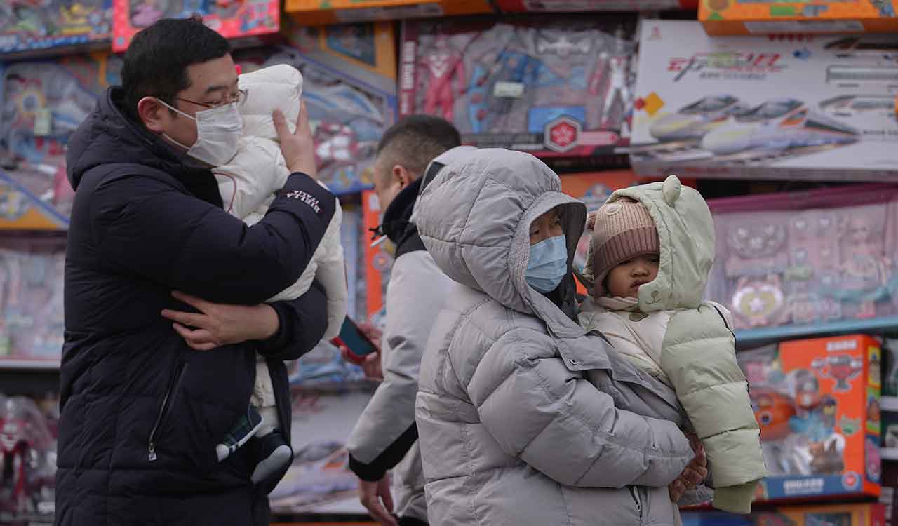 China’s population falls again as births drop 17% decade after 1-child policy ended