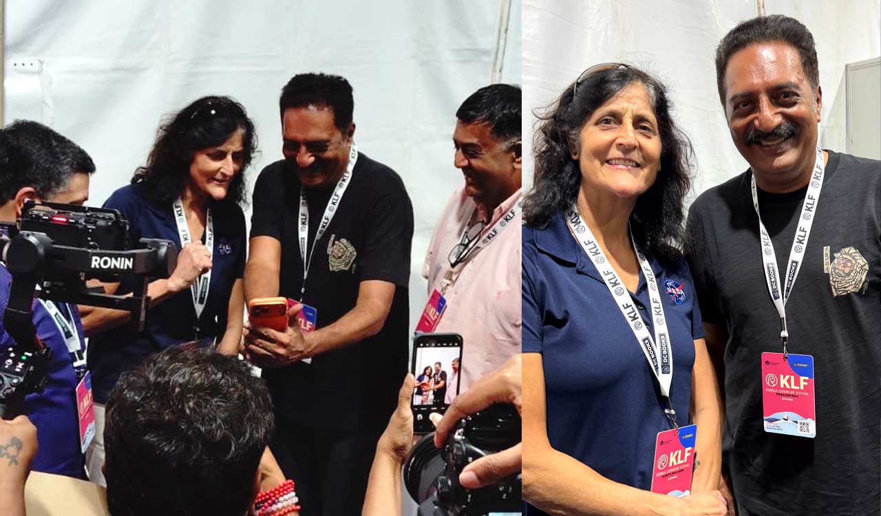 Prakash Raj cherishes meeting astronaut Sunita Williams at Kerala Literature Festival