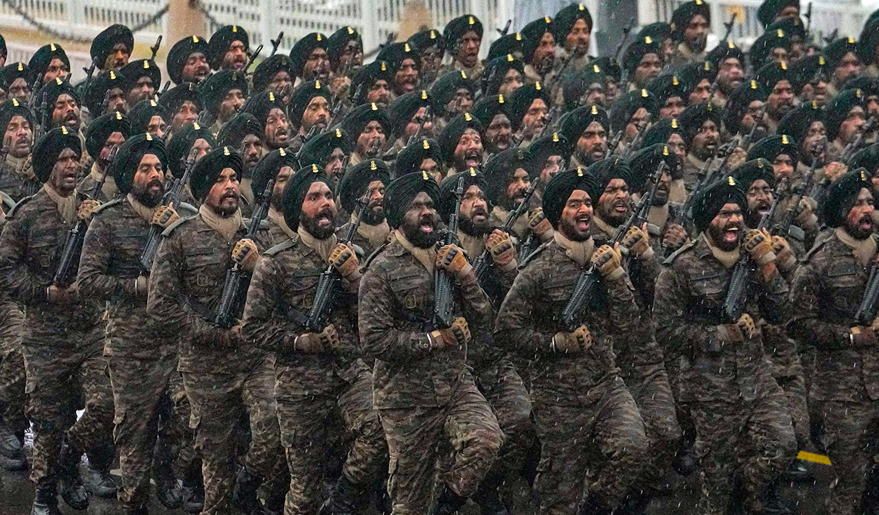 India’s military might on full display at 77th R-Day celebrations on Kartavya Path