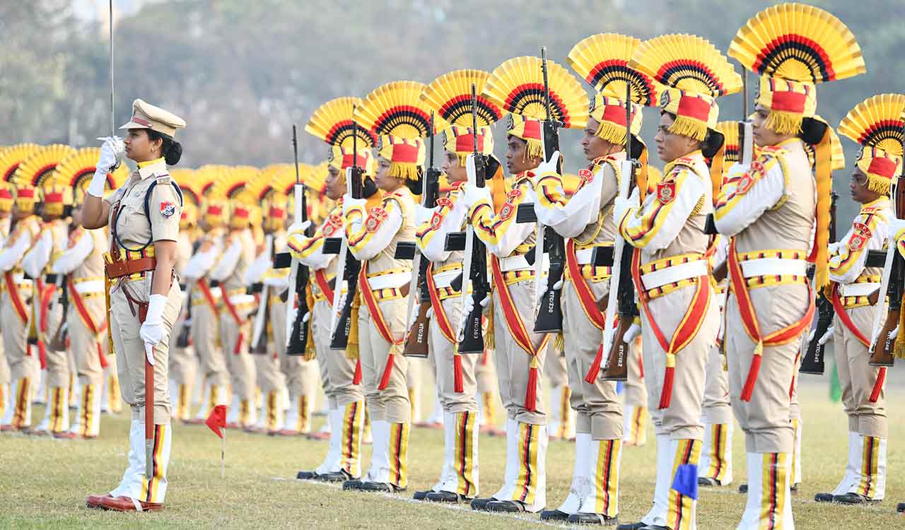 Patriotic fervour sweeps Hyderabad, as people celebrate 77th Republic Day celebrations