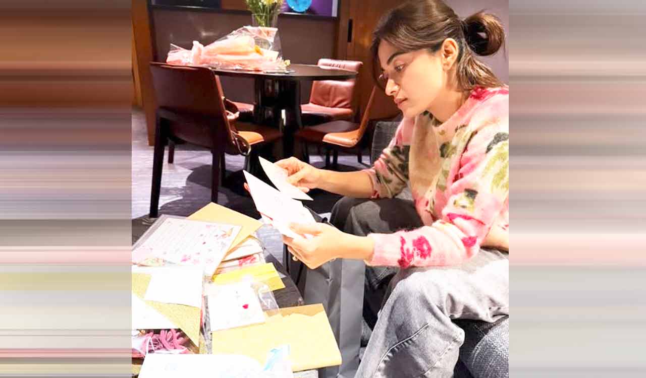 Rashmika Mandanna overwhelmed by letters, gifts from Japanese fans