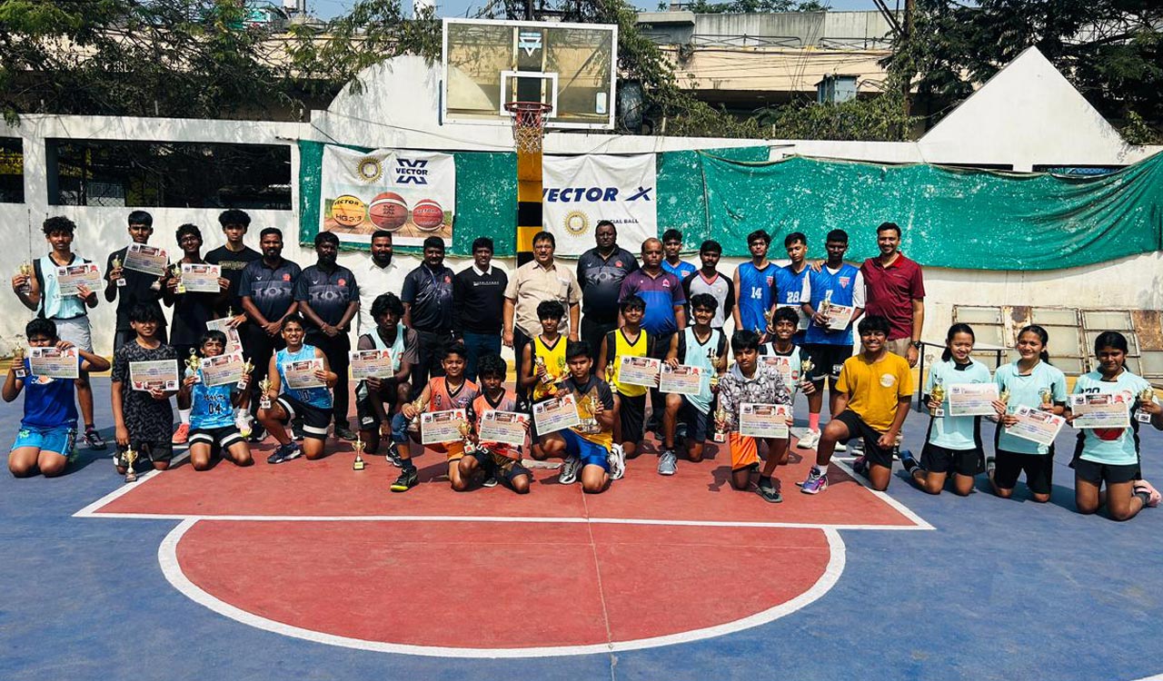 Mantri and Keystone clinch U13 basketball titles in Hyderabad