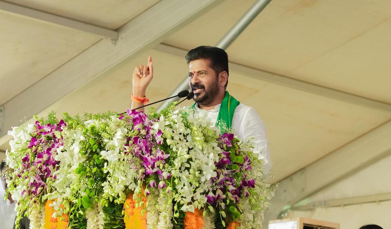 Revanth Reddy calls on TDP cadre for political burial of BRS, to demolish flagposts