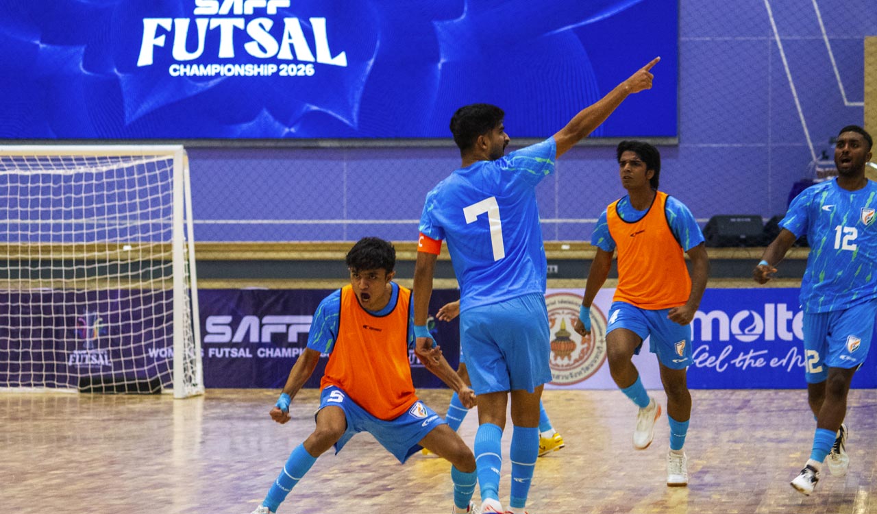 India fight back to draw 3-3 with Nepal in SAFF Futsal