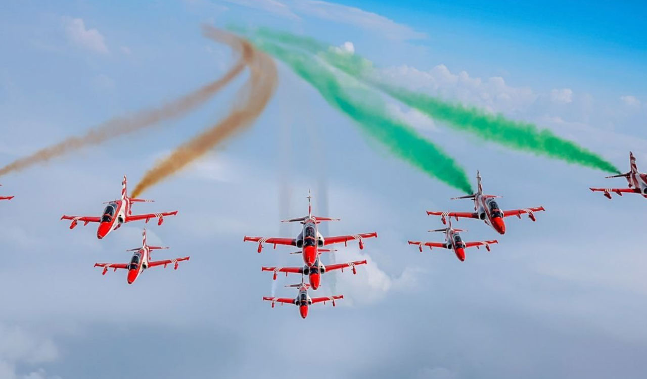 IAF’s Surya Kiran aerobatic team to dazzle Hyderabad at Wings India 2026