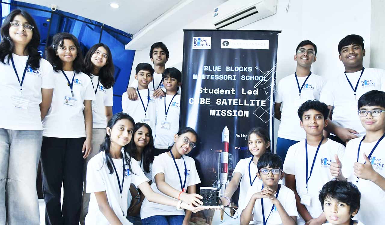 Hyderabad school students make history with CubeSat on ISRO’s PSLV-C62