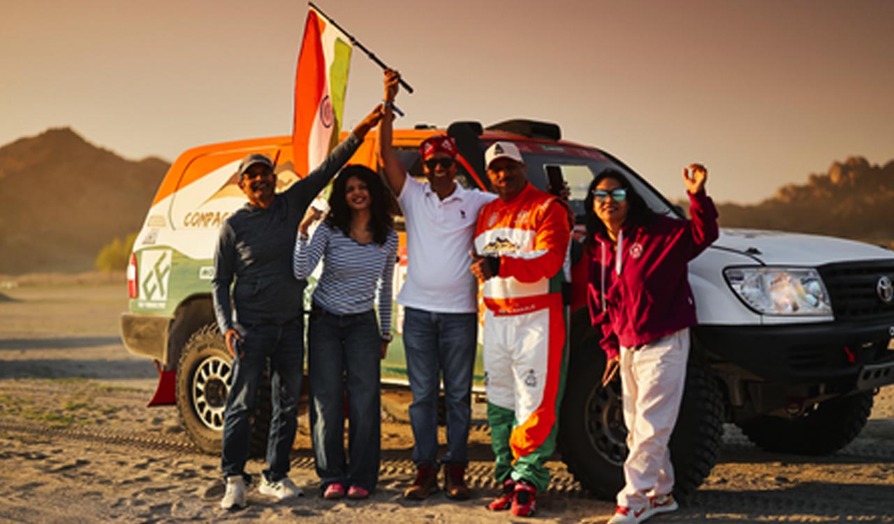 Sanjay Takale wins H3 Class in Dakar Rally 2026 Prologue
