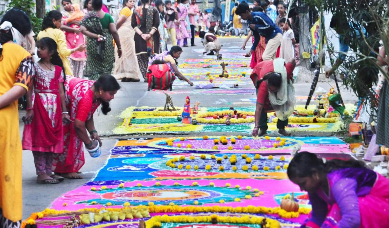 Kite-filled skies, festive villages mark Makar Sankranti in Andhra and Telangana