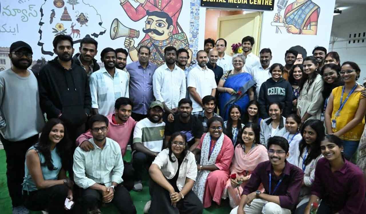 New digital media centre strengthens journalism education at Osmania University