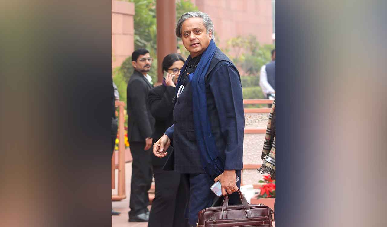 ‘All is good, we are on same page’: Tharoor after meeting Kharge-Rahul