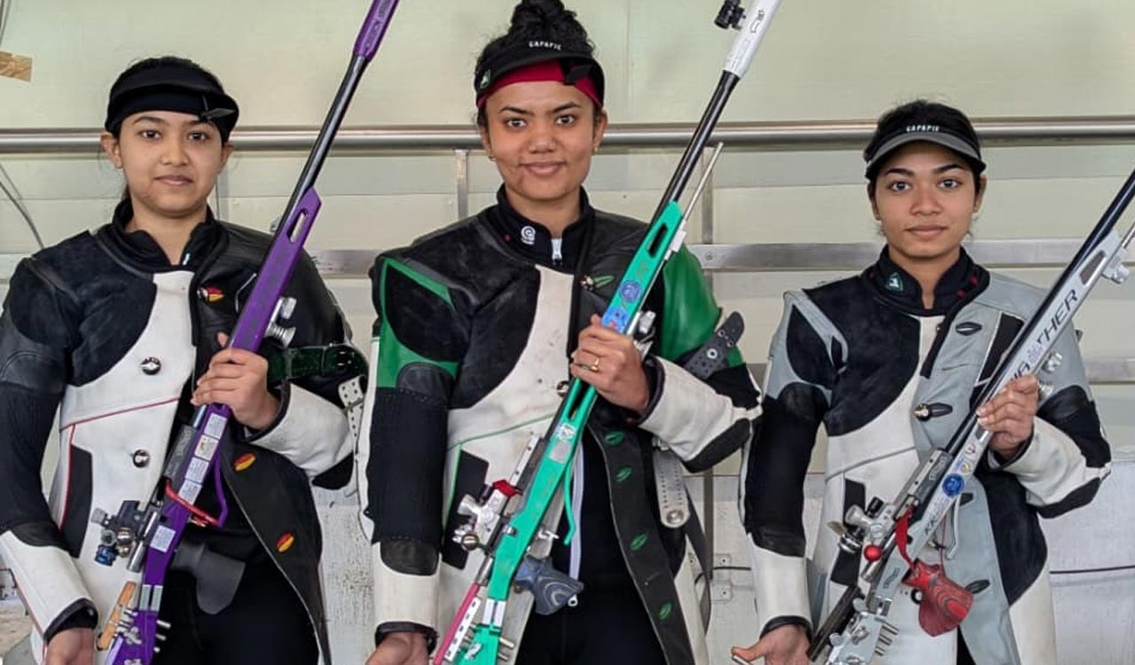 Manini Kaushik and Aishwary Tomar shine in National Shooting Trials