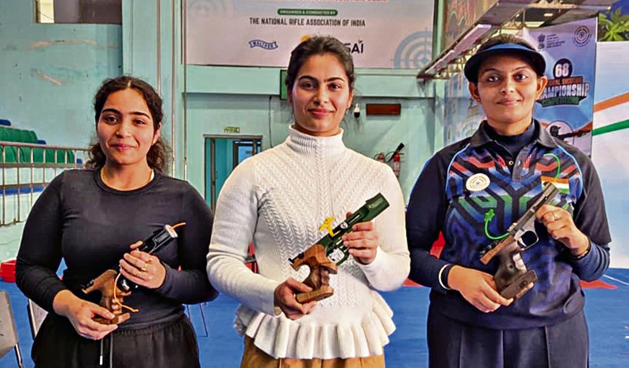 Tilottama Sen wins back-to-back titles in national shooting trials
