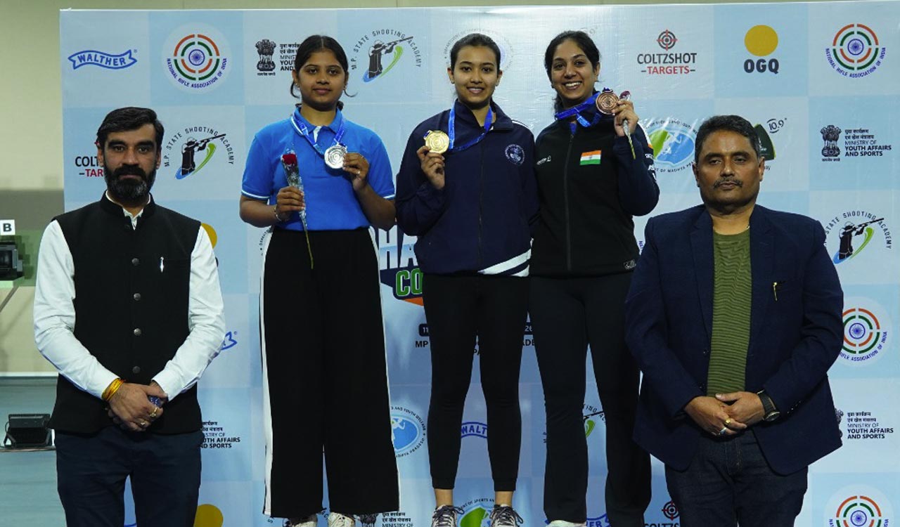 Ameerah Arshad, Zuhair Khan and Tilottama Sen shine at national shooting championships