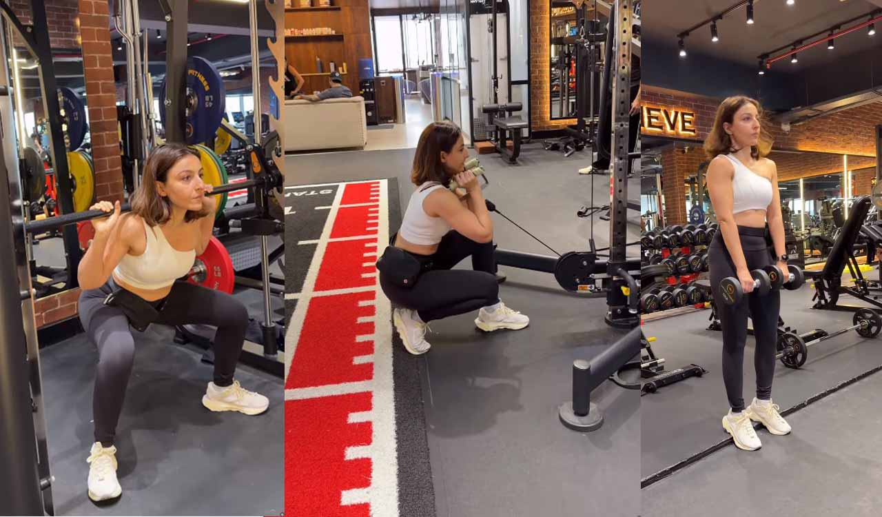 Soha Ali Khan kicks off 2026 fitness journey with leg workout