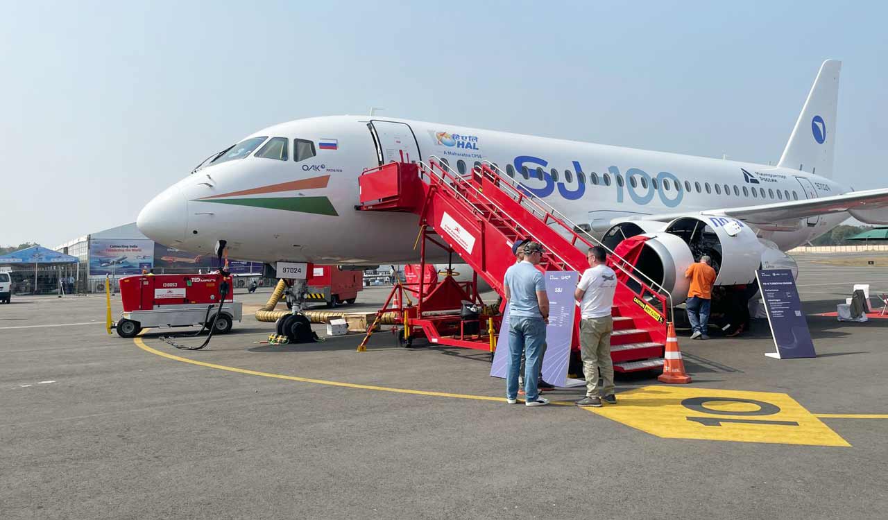 IAF’s Surya Kiran team rehearses ahead of Wings India 2026 in Hyderabad