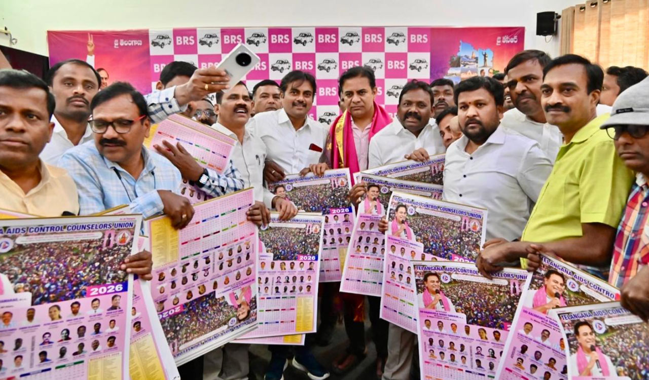 KTR releases TACCU 2026 calendar, vows to raise counsellors’ concerns