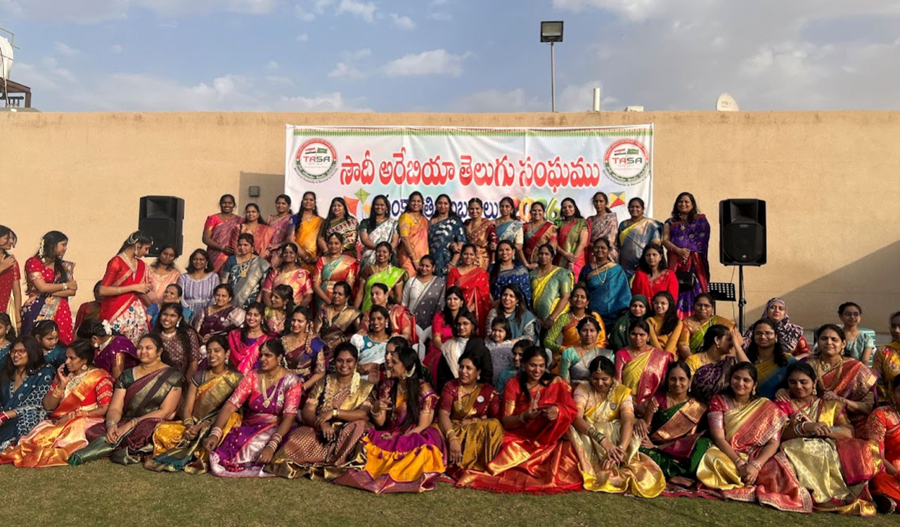 Telugu expatriates celebrate Sankranti with cultural fervour in Riyadh