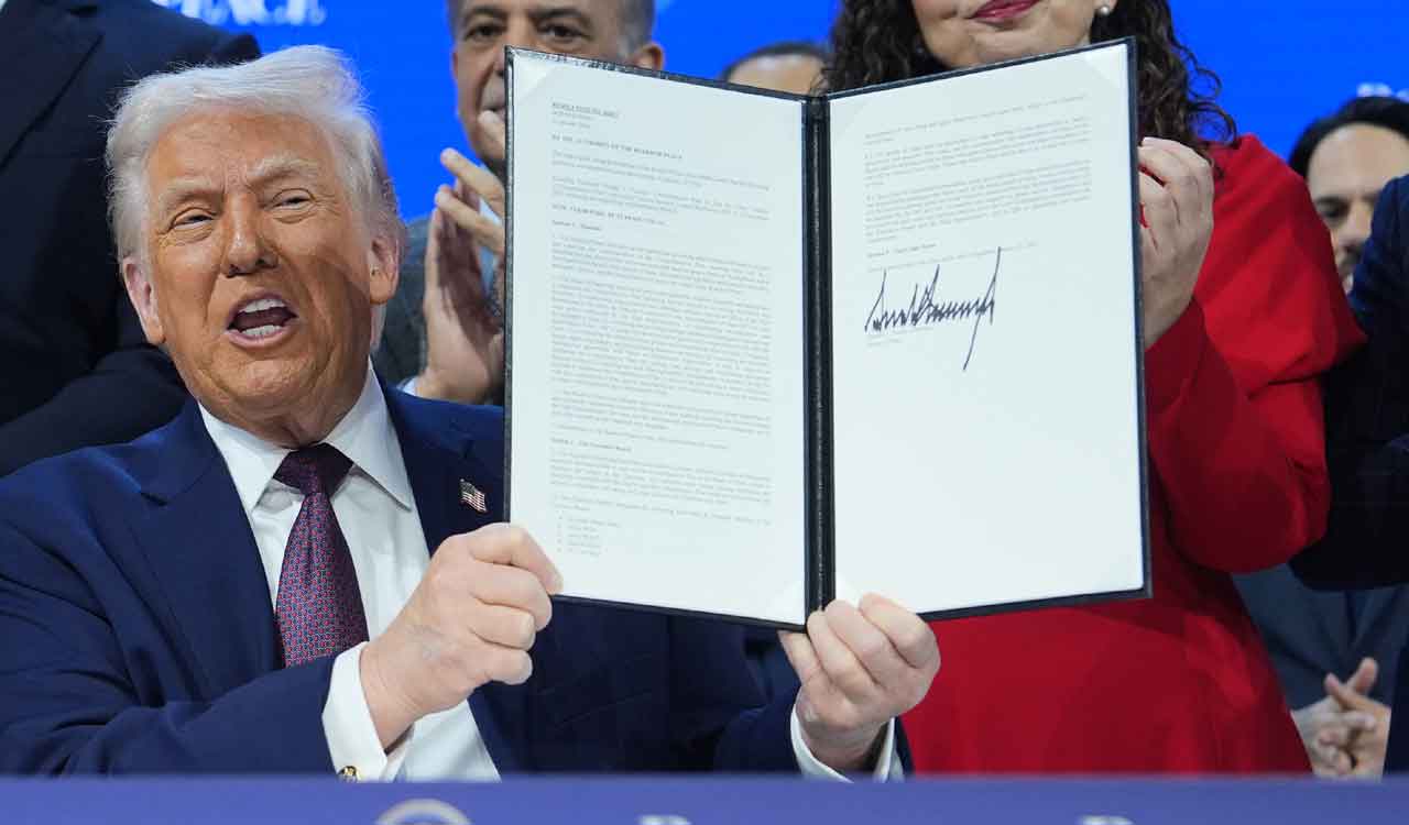 Trump unveils ‘Board of Peace’ for Gaza; key allies stay away