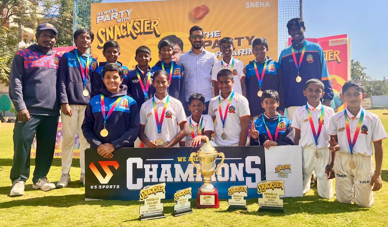 VJ Cricket Academy crowned Snackster T20 champions