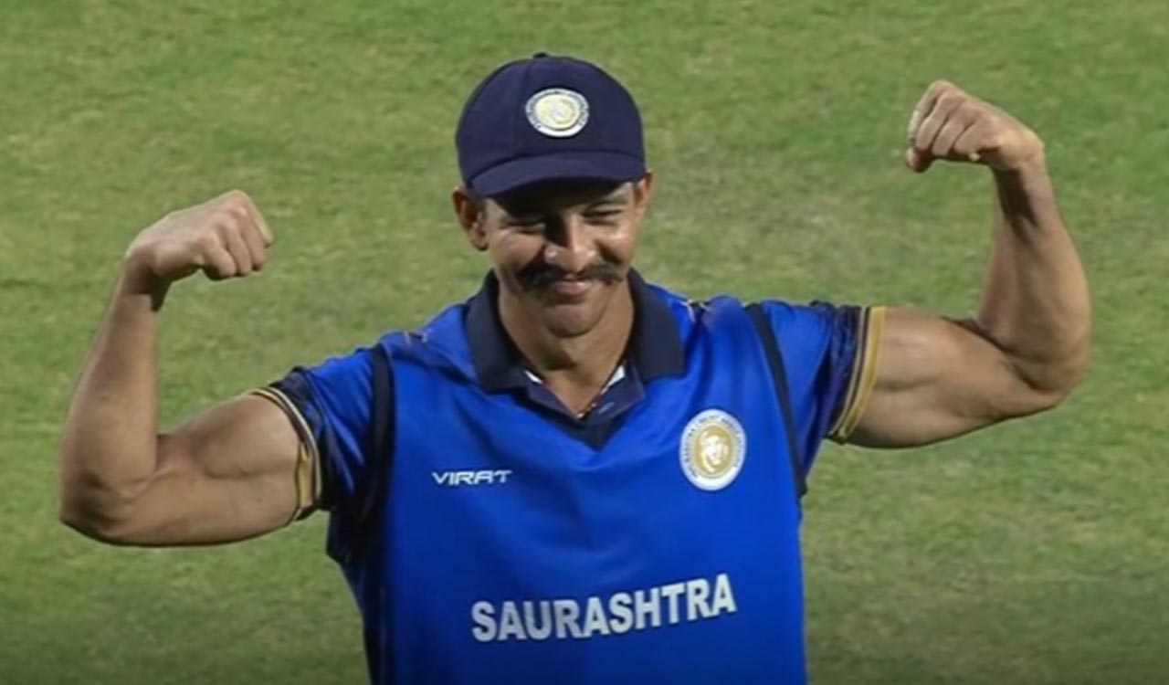 Jadeja’s unbeaten 165 guides Saurashtra past Punjab into Vijay Hazare Trophy final