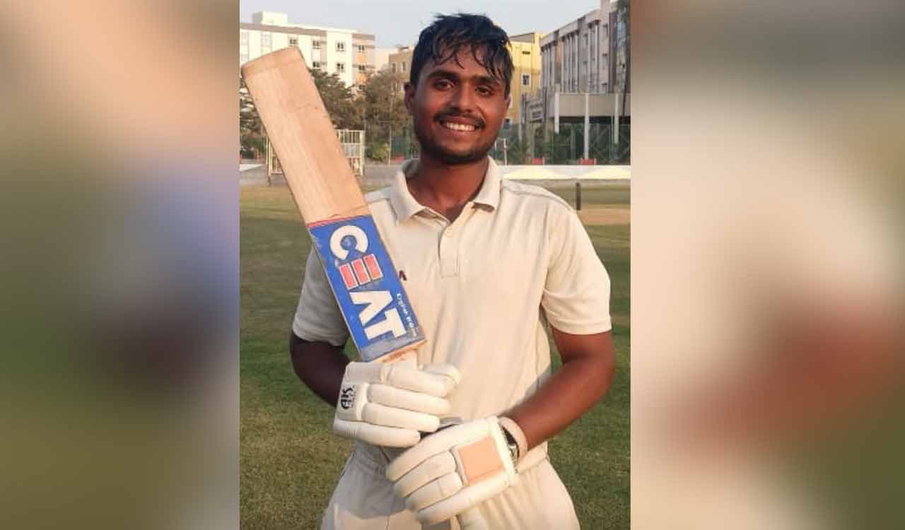 Durga Ujwal’s unbeaten century powers Ranga Reddy to eight-wicket win in Telangana Gold Cup