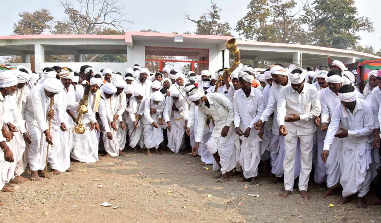 Nagoba Jatara concludes with rituals in Adilabad’s Keslapur