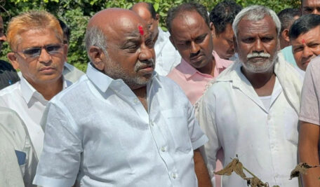 Soybean procurement row: Police detain former minister Jogu Ramanna