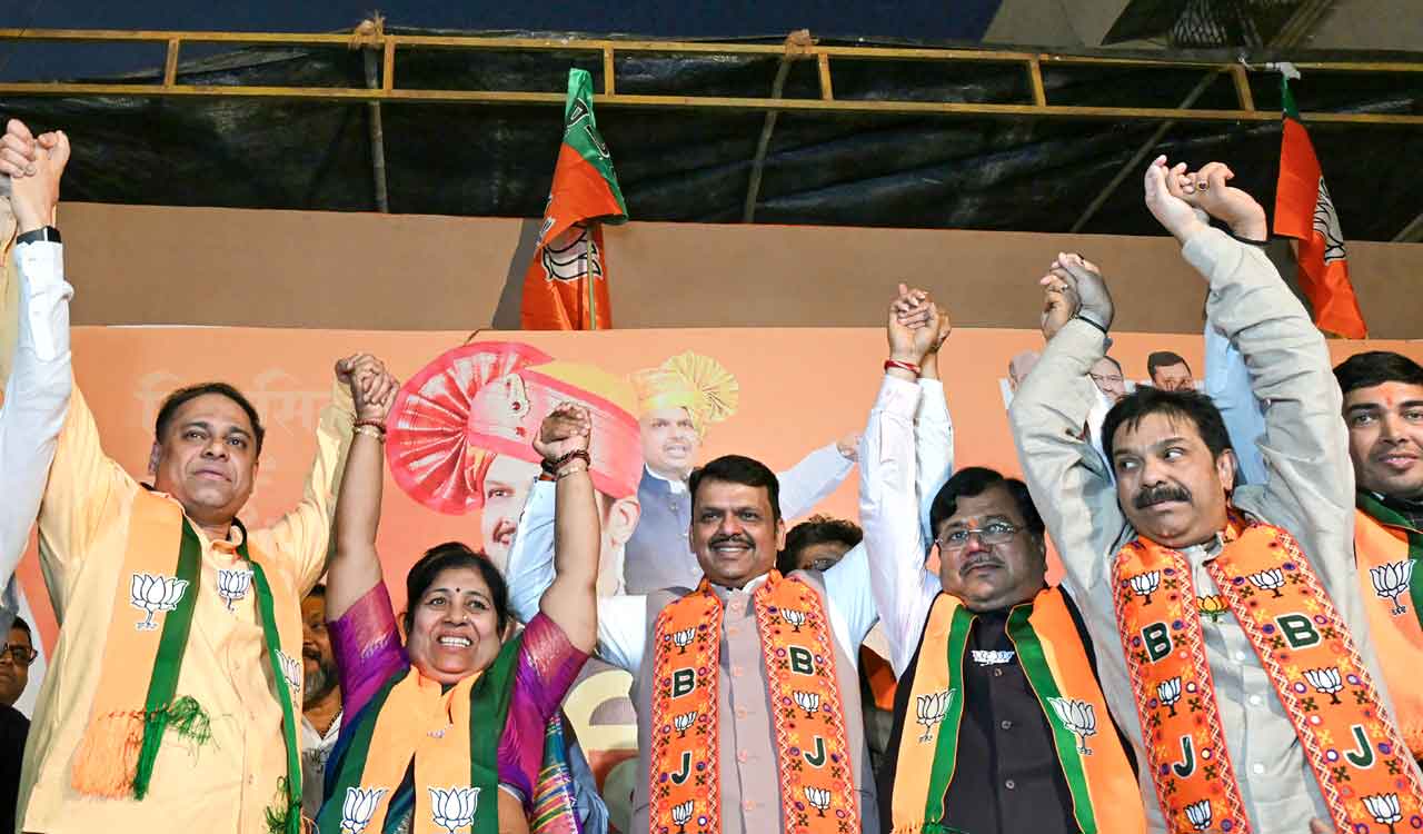 Maharashtra civic polls: BJP cracks Thackeray, Pawar bastions