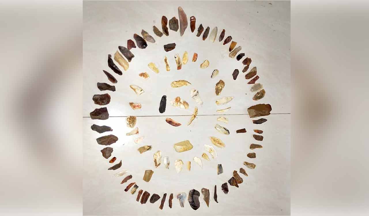 Paleolithic Tools found in Bhupathipur