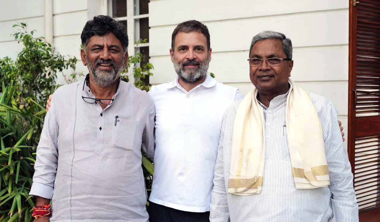 Rahul Gandhi asks Siddaramaiah and Shivakumar to come to Delhi