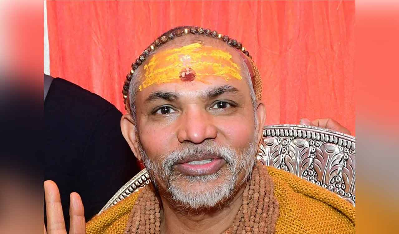 Shankaracharya claims he was stopped from holy dip at Magh Mela