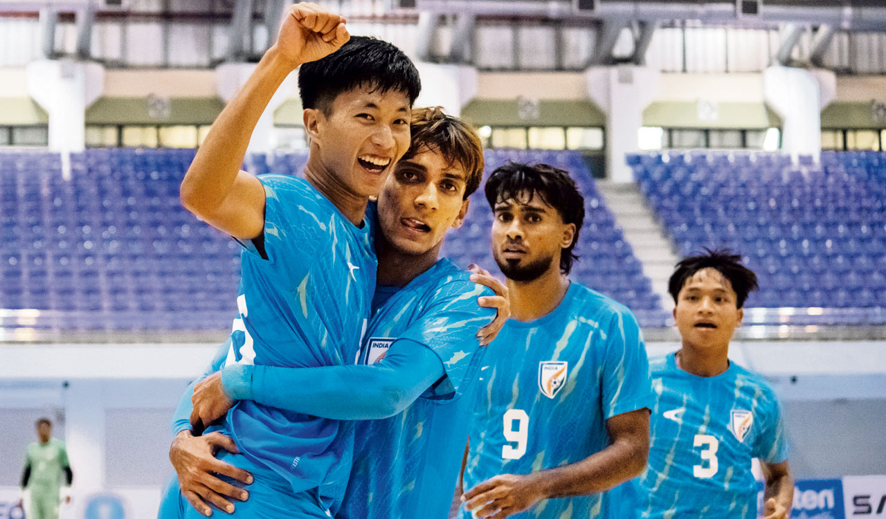 Bangladesh holds India to a 4-4 draw in opening match of SAFF Futsal Championship 2026