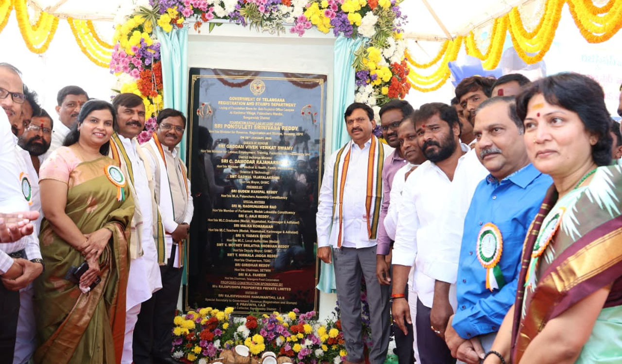 Telangana govt moves ahead with Integrated Sub-Registrar offices despite opposition within party