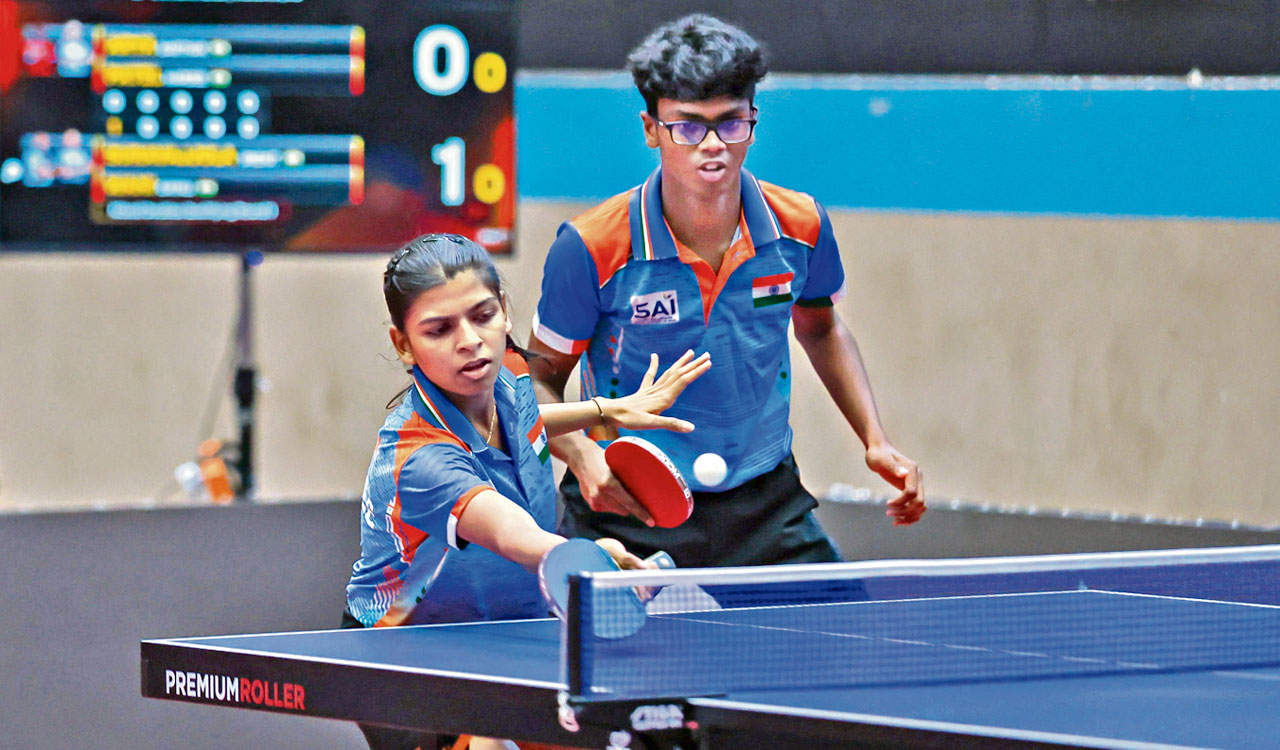 Arya and Patel upset Snehit-Sayali pair in WTT Feeder Series 2026